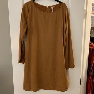 Boutique faux suede dress